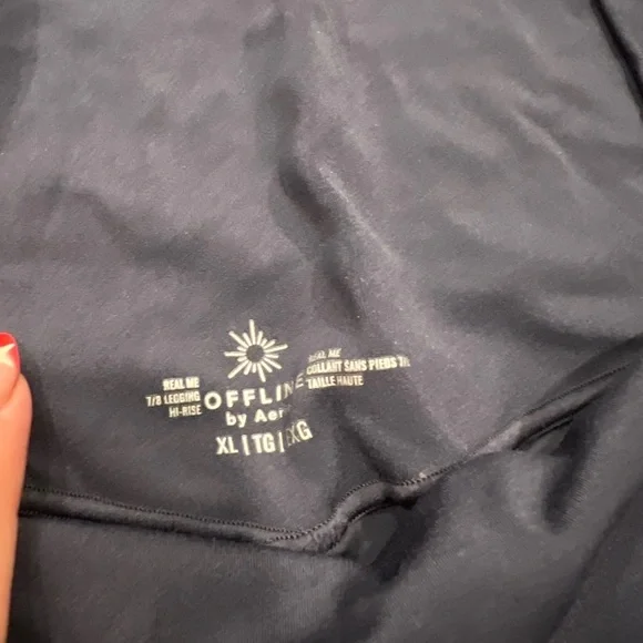 Aerie navy  Blue Women's Leggings - Picture 6 of 6